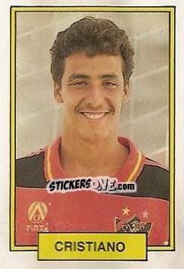 Sticker Cristiano - Campeonato Brasileiro 1992 - Abril