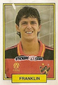 Cromo Franklin - Campeonato Brasileiro 1992 n. 280 - Abril