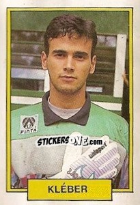 Cromo Kleber - Campeonato Brasileiro 1992 - Abril