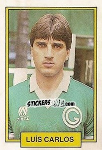 Cromo Luis Carlos - Campeonato Brasileiro 1992 - Abril