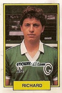 Cromo Richard - Campeonato Brasileiro 1992 n. 297 - Abril