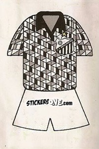 Figurina Kit - Campeonato Brasileiro 1992 - Abril