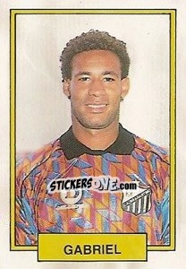 Cromo Gabriel - Campeonato Brasileiro 1992 - Abril