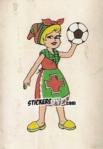 Figurina Mascot - Campeonato Brasileiro 1992 - Abril