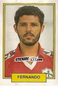 Sticker Fernando - Campeonato Brasileiro 1992 - Abril