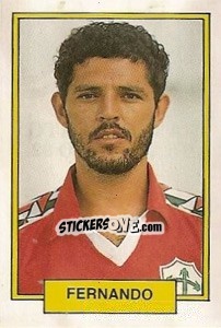 Figurina Fernando - Campeonato Brasileiro 1992 - Abril