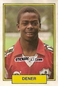 Sticker Dener - Campeonato Brasileiro 1992 n. 337 - Abril