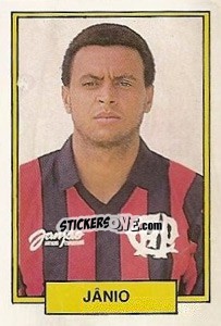 Figurina Janio - Campeonato Brasileiro 1992 - Abril