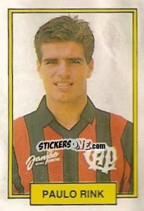 Sticker Paulo Rink - Campeonato Brasileiro 1992 - Abril