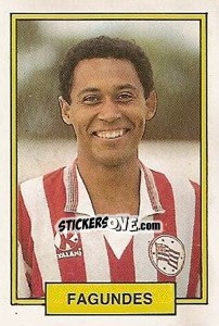 Figurina Fagundes - Campeonato Brasileiro 1992 - Abril