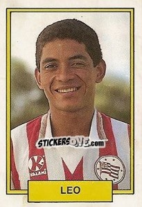 Cromo Leo - Campeonato Brasileiro 1992 - Abril