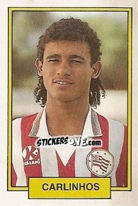 Cromo Carlinhos - Campeonato Brasileiro 1992 - Abril