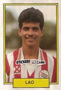 Sticker Lao - Campeonato Brasileiro 1992 n. 374 - Abril