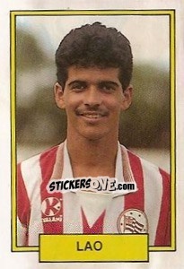 Cromo Lao - Campeonato Brasileiro 1992 - Abril