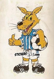 Sticker Mascot - Campeonato Brasileiro 1992 - Abril