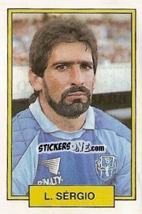 Cromo L. Sergio - Campeonato Brasileiro 1992 - Abril