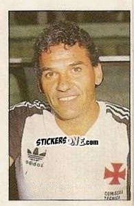 Cromo Sebastiao Lazaroni - Copa União 1987 - Abril