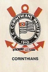 Sticker Insígnia - Copa União 1987 - Abril