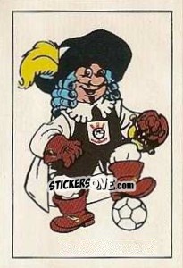 Cromo Mascot - Copa União 1987 - Abril