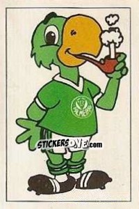 Figurina Mascot - Copa União 1987 - Abril