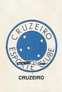 Figurina Insígnia - Copa União 1987 - Abril