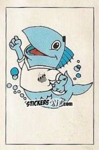 Sticker Mascot - Copa União 1987 n. 202 - Abril
