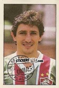 Sticker Romerito - Copa União 1987 - Abril