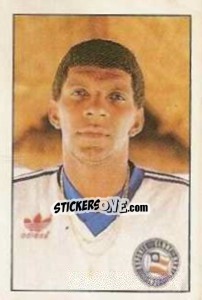 Sticker Claudir - Copa União 1987 - Abril