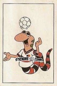 Figurina Mascot - Copa União 1987 - Abril