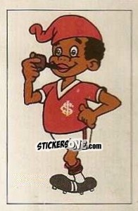 Sticker Mascot - Copa União 1987 n. 2 - Abril