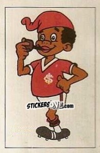 Figurina Mascot - Copa União 1987 - Abril