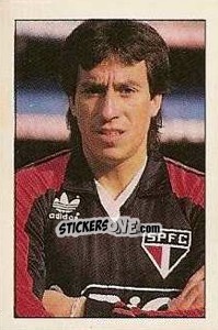 Cromo Rojas - Copa União 1987 - Abril