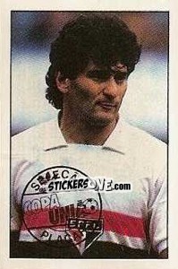 Cromo Dario Pereyra - Copa União 1987 - Abril