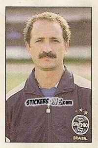 Sticker Luiz Felipe Scolari - Copa União 1987 n. 64 - Abril