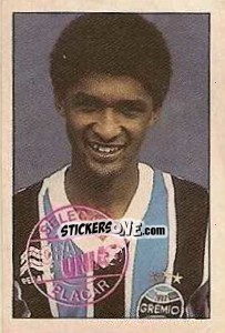 Sticker Valdo - Copa União 1987 - Abril