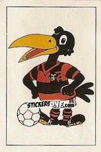 Cromo Mascot - Copa União 1987 - Abril