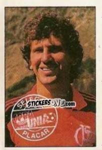 Sticker Zico - Copa União 1987 n. 92 - Abril