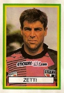 Cromo Zetti - Campeonato Brasileiro 1993 - Abril