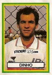 Cromo Dinho - Campeonato Brasileiro 1993 - Abril