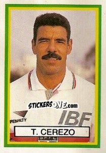 Figurina T. Cerezo - Campeonato Brasileiro 1993 - Abril