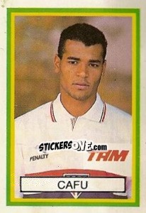 Sticker Cafu - Campeonato Brasileiro 1993 - Abril