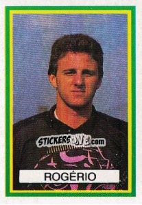 Sticker Rogerio - Campeonato Brasileiro 1993 n. 14 - Abril