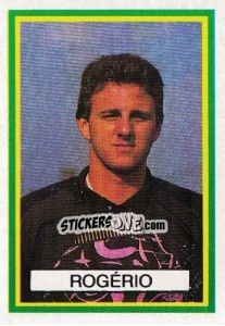 Sticker Rogerio - Campeonato Brasileiro 1993 - Abril