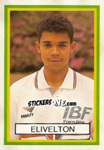 Sticker Elivelton - Campeonato Brasileiro 1993 - Abril