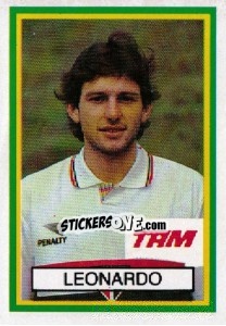 Sticker Leonardo - Campeonato Brasileiro 1993 - Abril