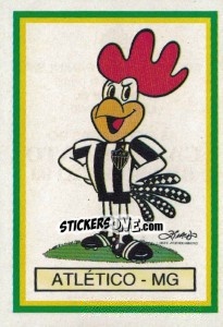 Sticker Mascot - Campeonato Brasileiro 1993 - Abril