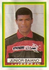 Sticker Junior Baiano - Campeonato Brasileiro 1993 - Abril