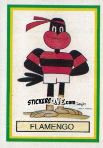 Figurina Mascot - Campeonato Brasileiro 1993 - Abril