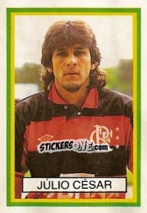 Cromo Julio Cesar - Campeonato Brasileiro 1993 - Abril