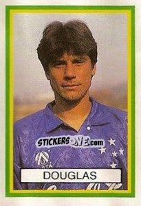 Cromo Douglas - Campeonato Brasileiro 1993 - Abril